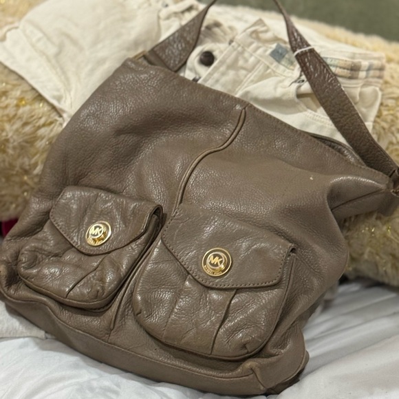 Michael Kors Handbags - Michael Kors Brown Slouchy Shoulder Bag